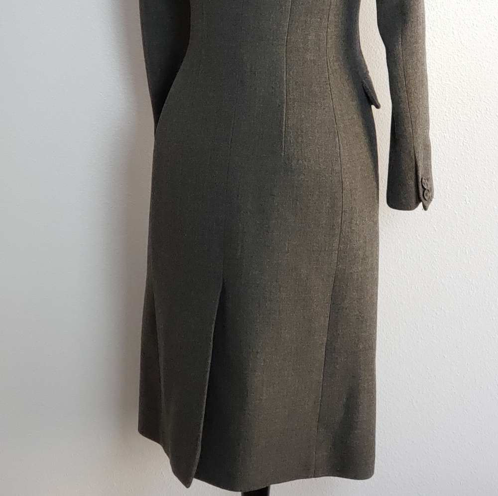 Dolce & Gabbana Wool Grey button down Coat size 38 - Picture 11 of 11